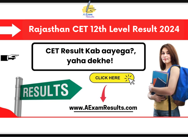 Rajasthan CET 12th Level Result 2024