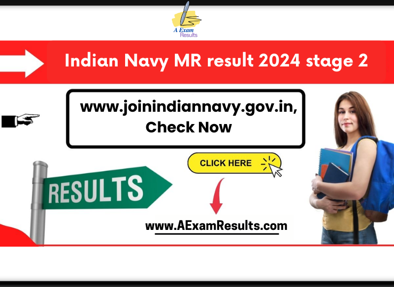 Indian Navy MR result 2024 stage 2