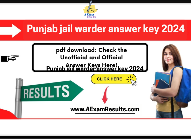 Punjab jail warder answer key 2024